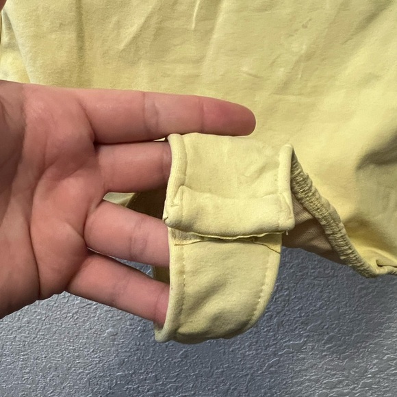 Free People Square Eyes Light Yellow Bodysuit - Picture 6 of 7